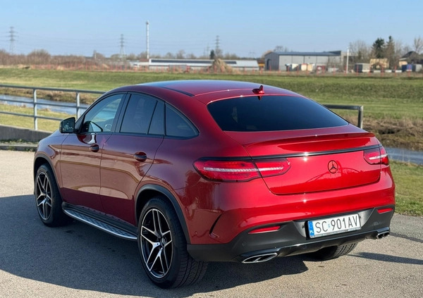 Mercedes-Benz GLE cena 269000 przebieg: 83000, rok produkcji 2017 z Częstochowa małe 497